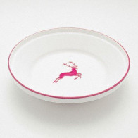 Gmundner Keramik Roter Hirsch Risskål utan handtag d: 28 cm / h: 6,6 cm