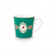 Pip Studio Love Birds Emerald-Green Teetasse grün 0,25 L