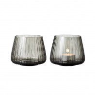 Bitz Kusintha - Glas smoke Teeljushållare d: 7,5 cm