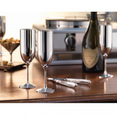 Robbe & Berking Belvedere Bar Collection - 90 gramm versilbert Champagnebox set 5 delar