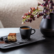 Villeroy & Boch Manufacture Rock Mokkatallrik / Espressotasse 0,06 L