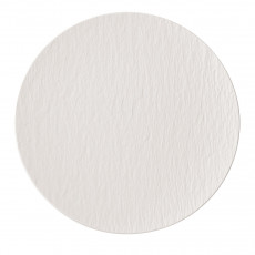 Villeroy & Boch Manufacture Rock blanc Gourmettallrik / pizzatallrik 32 cm
