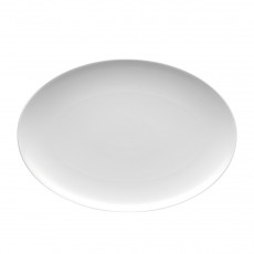 Thomas Loft Weiß Oval tallrik / tallrik 34 cm