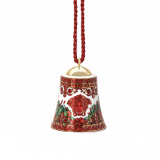 Rosenthal Versace I love Baroque Holiday Porzellanglocke 7 cm