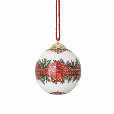Rosenthal Versace I love Baroque Holiday Porzellankugel 7,5 cm