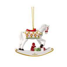 Villeroy & Boch Christmas Classics 2026 Ornament Schaukelpferd 9 cm