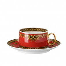 Rosenthal meets Versace Ikarus Medusa Teakopp 2-delad.