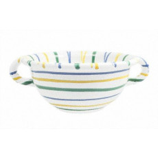 Gmundner Keramik Buntgeflammt Skål d: 25 cm / 2,0 L