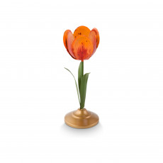 Pip Studio Lily & Lotus Kerzenständer Metall Tulpe Orange 21 cm