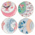 Wedgwood Butterfly Bloom Efterrättstallrikset, 4 delar, 20 cm