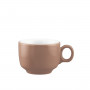 Seltmann Weiden Sento Pure Colors Cocoa Brown espresso-kopp 0,08 l