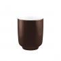 Seltmann Weiden Sento Pure Colors Chocolate Brown mugg utan handtag 0,40 L