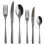 Sambonet Taste - Edelstahl / PVD schwarz Bestickset 36-delar. Helhäftad / Monoblock