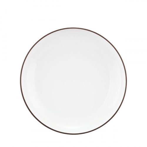 Seltmann Weiden Sento Pure Lines Chocolate Brown çorba tabağı yuvarlak 21 cm