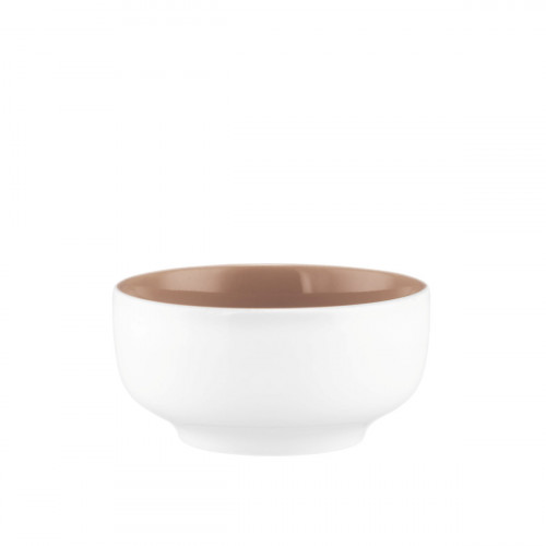 Seltmann Weiden Sento Pure Colors Cocoa Brown dip kâsesi 8,5 cm