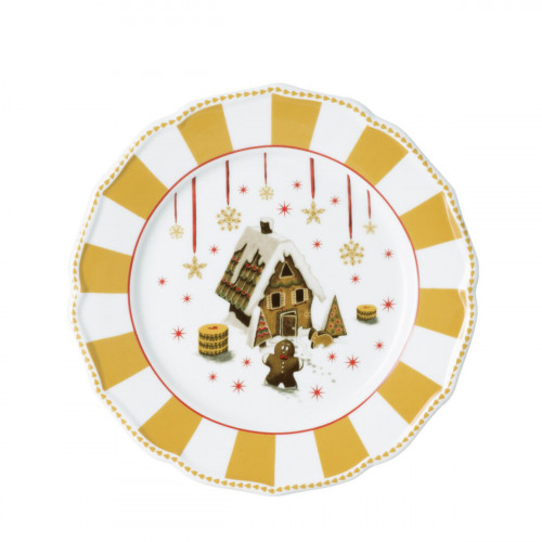 Hutschenreuther Christmas Love Beige Düz tabak 22 cm