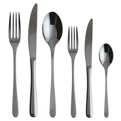 Sambonet Taste - Edelstahl / PVD schwarz 36 parça çatal bıçak takımı. Tam sap / Monoblok