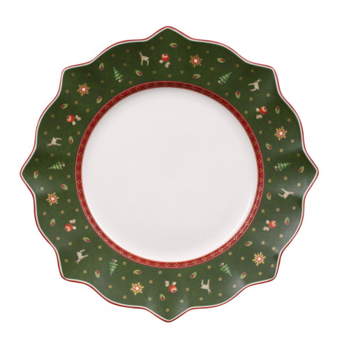 Villeroy & Boch Toy's Delight Yeşil yemek tabağı 29 cm