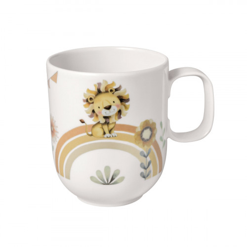 Villeroy & Boch Roar like a Lion Büyük kulplu çocuk kupası 0,28 L