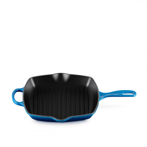 Le Creuset Grillpfannen und Grillplatten Kare ızgara tava Azure Blue 26 cm