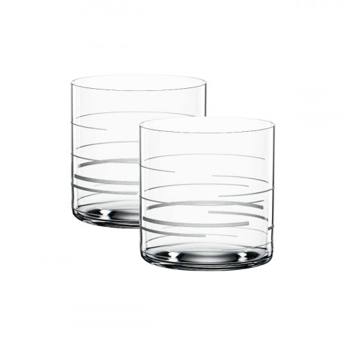 Spiegelau Signature Drinks Soft içecek bardağı Lines Set 2 parça h: 80 mm / 330 ml