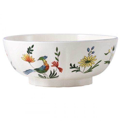 Gien Fayencerie Oiseaux Paradis Salata kasesi 21 cm