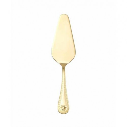 Rosenthal meets Versace Medusa Besteck 14 gramm vergoldet - Feingold 999 Pasta servis kaşığı 22 cm