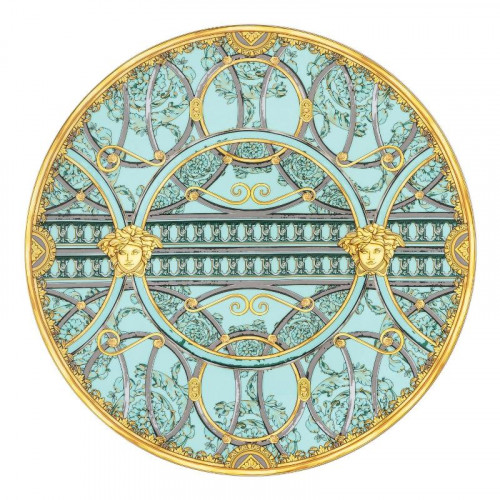 Rosenthal meets Versace La Scala del Palazzo - Verde Sunum tabağı 33 cm