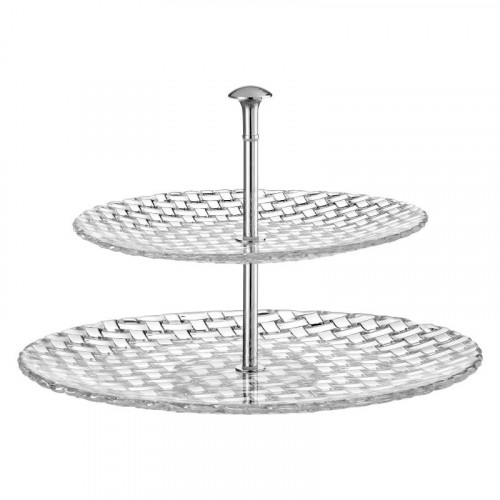 Nachtmann Bossa Nova 2 parçalı etajer. alt tabak 32 cm / üst tabak 23 cm