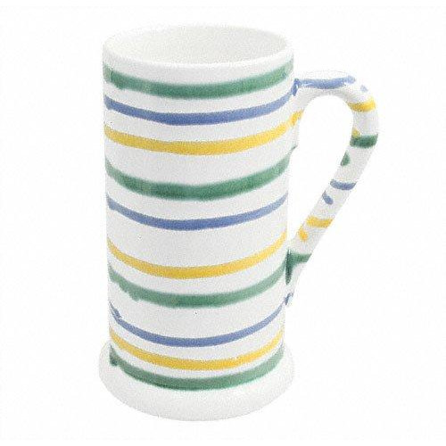 Gmundner Keramik Buntgeflammt Bira bardağı şekil-A 0,5 L / h: 17 cm