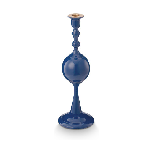 Pip Studio Dot Delight Kerzenständer Metall Kugel Marineblau 37 cm