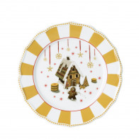 Hutschenreuther Christmas Love Beige Düz tabak 22 cm