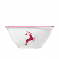 Gmundner Keramik Roter Hirsch Salata kasesi d: 33 cm / h: 14 cm / 4,5 L