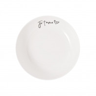 Villeroy & Boch Statement yassı kase je t'aime 19 cm