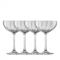 Schott Zwiesel Blossom Köpük noktası bulunan şampanya ve tatlı kasesi, 4'lü