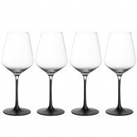 Villeroy & Boch Manufacture Rock Beyaz şarap kadehi seti 4 parça 380 ml