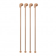 Sambonet Paderno Bar Utensils Kokteyl karıştırıcı iskelet seti 4 parça 18,5 cm