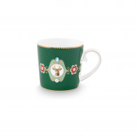 Pip Studio Love Birds Dark Green Kaffeetasse 0,15 L