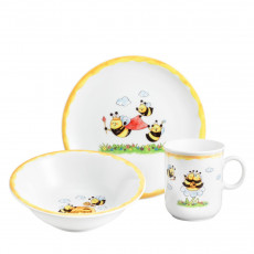 Seltmann Weiden Compact Kindersets Çocuk takımı Çalışkan arılar 3 parça.