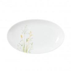 Seltmann Weiden Liberty Meadow Grasses Green Oval servis tabağı 24x14,5 cm