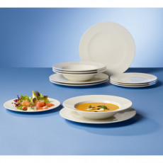 Villeroy & Boch For Me Weiß 4 kişilik 8 parçalı yemek takımı.