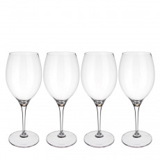 Villeroy & Boch Maxima 4 parçalı Bordeaux kadeh seti