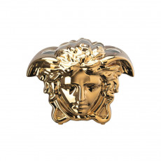 Rosenthal Versace Medusa Grande Vase gold 15 cm