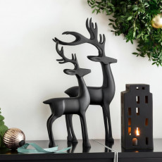 Villeroy & Boch Christmas Chic Geyik siyah 36 cm