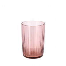 Bitz Kusintha - Glas pink 4 parça su bardağı seti 0,28 L / h: 10 cm