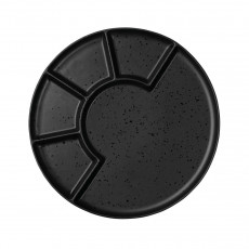 ASA SELECTION Coppa Kuro Aperatif tabağı / Fondü tabağı d: 24,2 cm / h: 1,6 cm