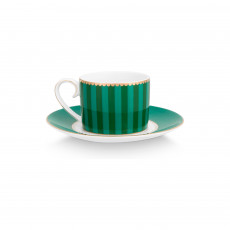 Pip Studio Love Birds Emerald-Green Espressotasse 2-tlg. 0,12 L