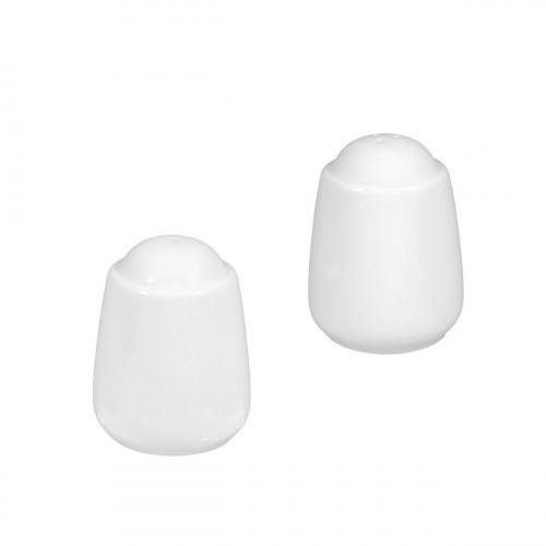 Seltmann Weiden Rondo / Liane Weiß 2-piece salt and pepper shaker set