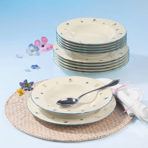 Seltmann Weiden Marie-Luise Streublume 12-piece table set