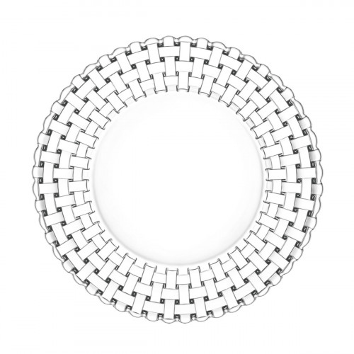 Nachtmann Bossa Nova Glass dinner plate set 2 pcs 27 cm